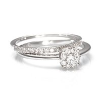Ringe Davite & Delucchi Dame in Weißgold Diamante AA0306080S-14 - AA0306080S-14
